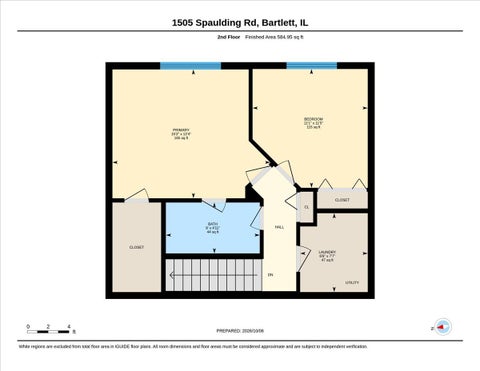 Tiny photo for 1505 Spaulding Road, Bartlett, IL 60103 (MLS # 12764846)