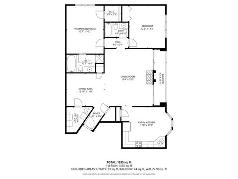 Tiny photo for 16040 BOARDWALK Lane #1A, Orland Park, IL 60467 (MLS # 12545506)