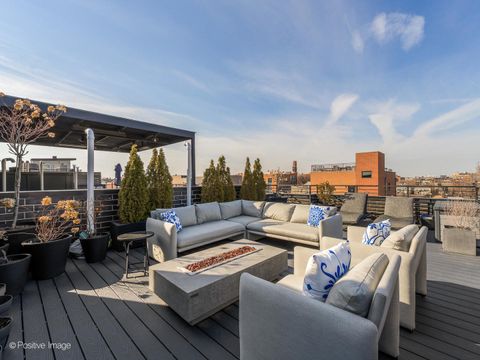 Tiny photo for 1537 W Pearson Street #2, Chicago, IL 60642 (MLS # 12600627)