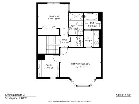 Tiny photo for 109 Meadowlark Drive #109, Countryside, IL 60525 (MLS # 12515483)