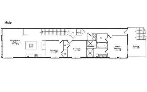 Tiny photo for 1428 W Grand Avenue #2, Chicago, IL 60642 (MLS # 12674414)