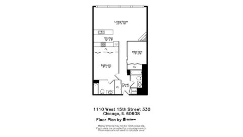 Tiny photo for 1110 W 15th Street #330, Chicago, IL 60608 (MLS # 12631964)