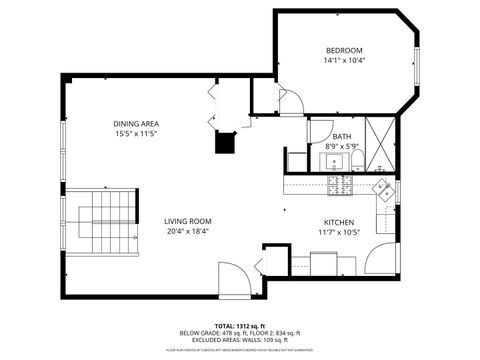 Tiny photo for 4046 N CLARENDON Avenue #1S, Chicago, IL 60613 (MLS # 12500994)