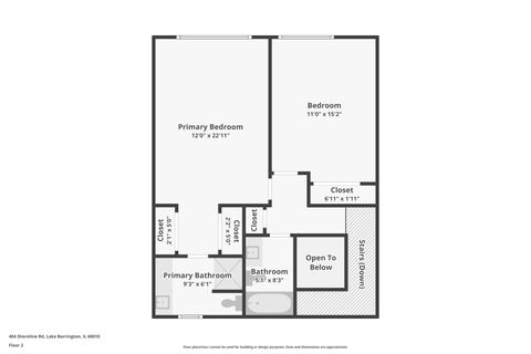 Tiny photo for 404 N SHORELINE Road #298, Lake Barrington, IL 60010 (MLS # 12495842)