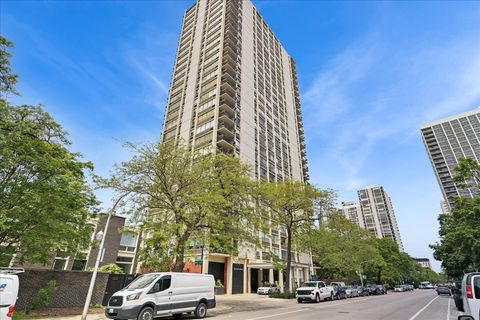 Photo of 1355 N Sandburg Terrace #706D, Chicago, IL 60610 (MLS # 12658313)