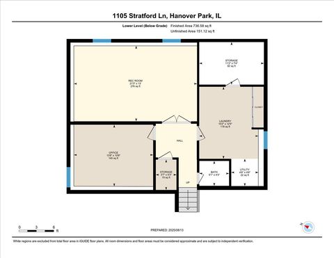 Tiny photo for 1105 Stratford Lane, Hanover Park, IL 60133 (MLS # 12446286)