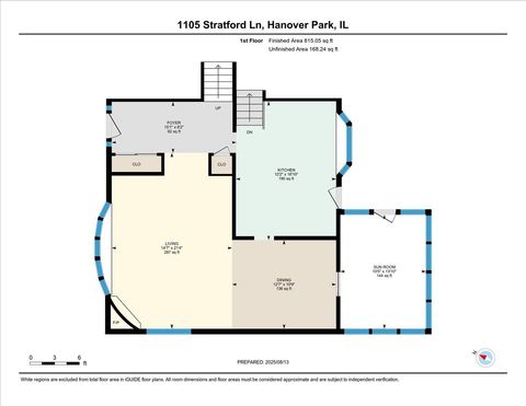 Tiny photo for 1105 Stratford Lane, Hanover Park, IL 60133 (MLS # 12446286)