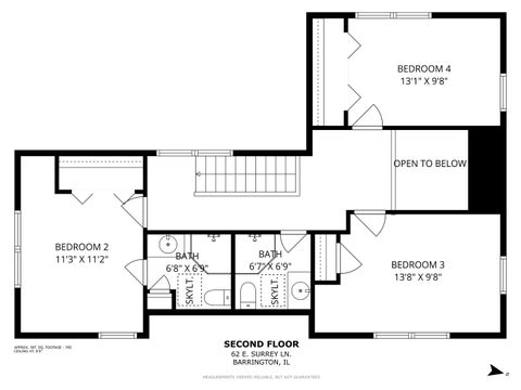Tiny photo for 62 E Surrey Lane, Barrington Hills, IL 60010 (MLS # 12637748)