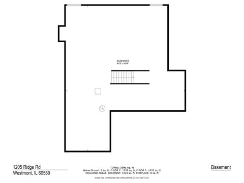 Tiny photo for 1205 RIDGE Road, Westmont, IL 60559 (MLS # 12630993)