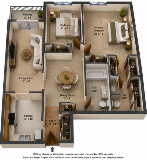 Tiny photo for 5447 W Lawrence Avenue #203, Chicago, IL 60630 (MLS # 12722050)