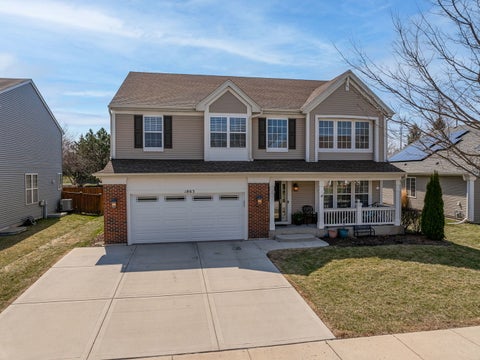 Tiny photo for 1863 Lake Bluff Lane, Pingree Grove, IL 60140 (MLS # 12647321)