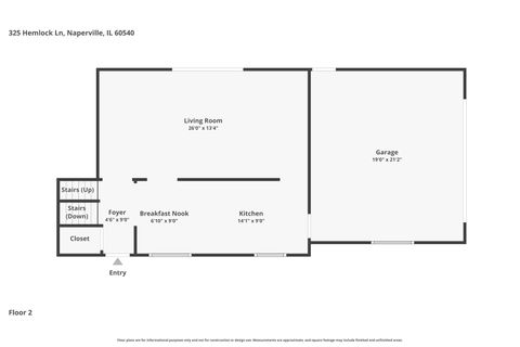 Tiny photo for 325 Hemlock Lane, Naperville, IL 60540 (MLS # 12642719)