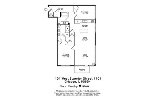 Tiny photo for 101 W SUPERIOR Street #1101, Chicago, IL 60654 (MLS # 12501823)