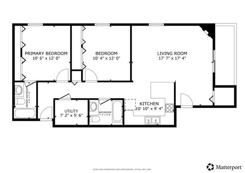 Tiny photo for 3801 N Kedzie Avenue #1S, Chicago, IL 60618 (MLS # 12486827)