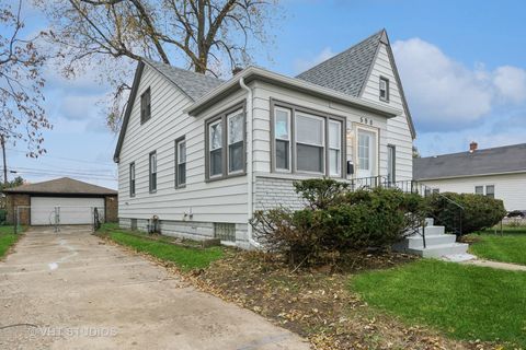 A home in Calumet City