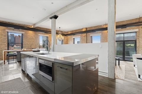 Tiny photo for 401 N Aberdeen Street #4N, Chicago, IL 60642 (MLS # 12624351)