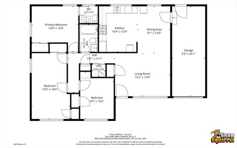 Tiny photo for 1428 Gleason Drive, Rantoul, IL 61866 (MLS # 12727753)
