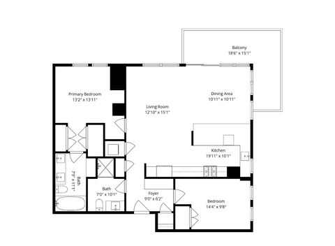 Tiny photo for 511 W Division Street #512, Chicago, IL 60610 (MLS # 12589986)