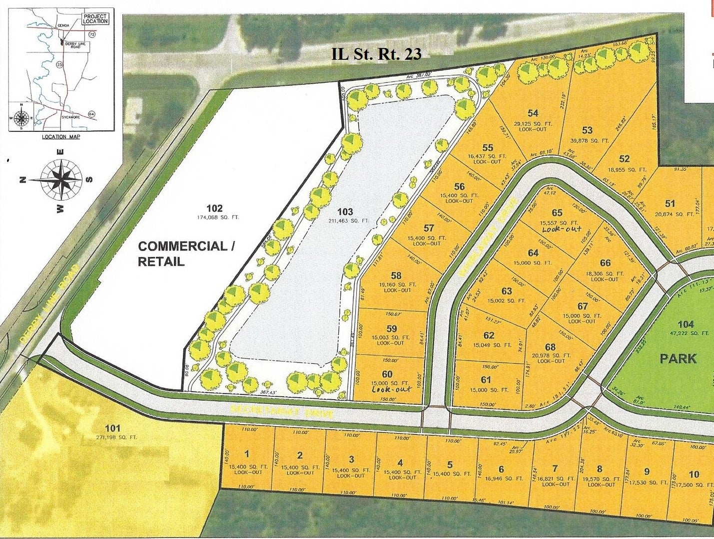 4.00 acres State Rt 23 Highway