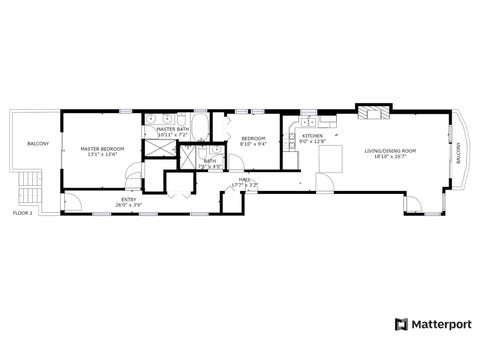 Tiny photo for 2431 W Walton Street #2, Chicago, IL 60622 (MLS # 12724885)