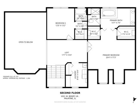 Tiny photo for 1021 W Bogey Lane, Palatine, IL 60067 (MLS # 12485276)