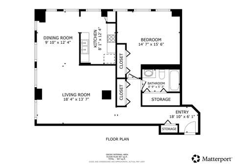 Tiny photo for 780 S Federal Street #604, Chicago, IL 60605 (MLS # 12715343)