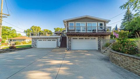 Tiny photo for 7522 Lake Shore Drive, Cedar Lake, IN 46303 (MLS # 12459045)