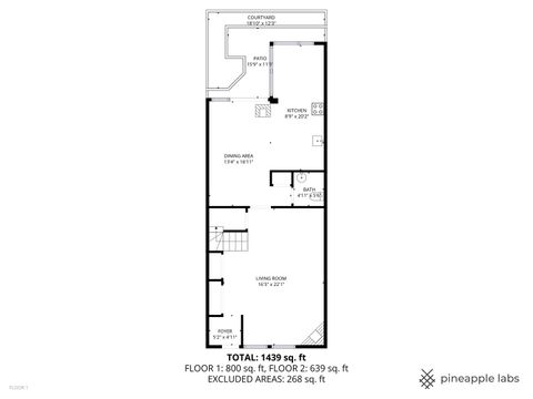 Tiny photo for 5400 S Hyde Park Boulevard #7A, Chicago, IL 60615 (MLS # 12503098)