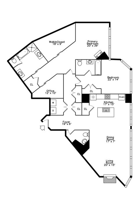 Tiny photo for 401 N WABASH Avenue #29K, Chicago, IL 60611 (MLS # 12464615)