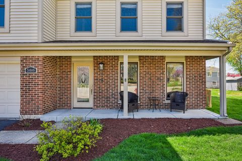 Tiny photo for 588 Kingston Court, Roselle, IL 60172 (MLS # 12628953)
