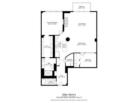 Tiny photo for 360 W ILLINOIS Street #5F, Chicago, IL 60654 (MLS # 12597312)