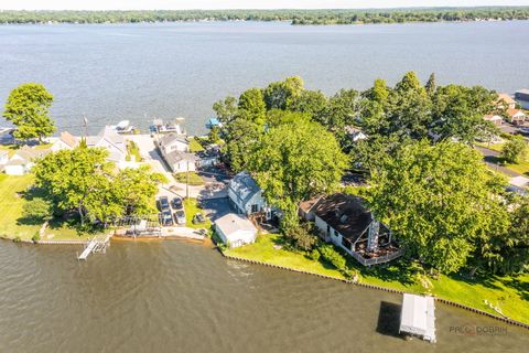 Tiny photo for 163 Eagle Point Road, Fox Lake, IL 60020 (MLS # 12676361)