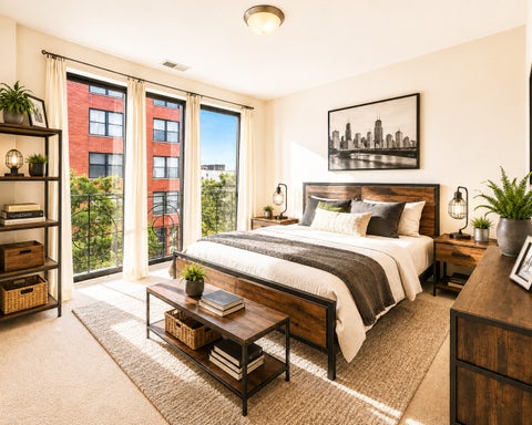 Tiny photo for 1618 S Halsted Street #4C, Chicago, IL 60608 (MLS # 12743270)