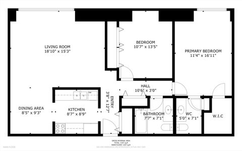 Tiny photo for 75 6th Avenue #302, La Grange, IL 60525 (MLS # 12514342)