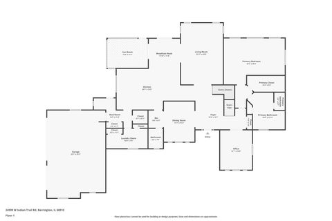 Tiny photo for 24599 W Indian Trail Road, Barrington, IL 60010 (MLS # 12564616)