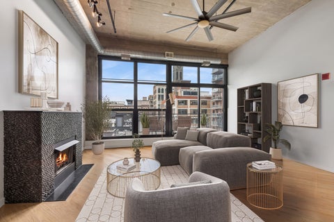 Tiny photo for 843 W Adams Street #711, Chicago, IL 60607 (MLS # 12665138)