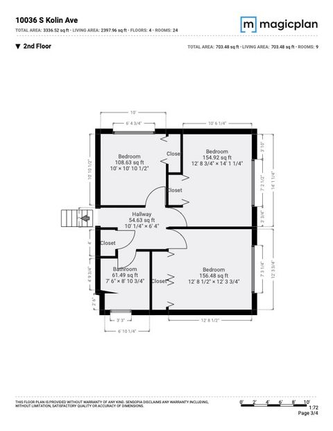 Tiny photo for 10036 S Kolin Avenue, Oak Lawn, IL 60453 (MLS # 12487763)