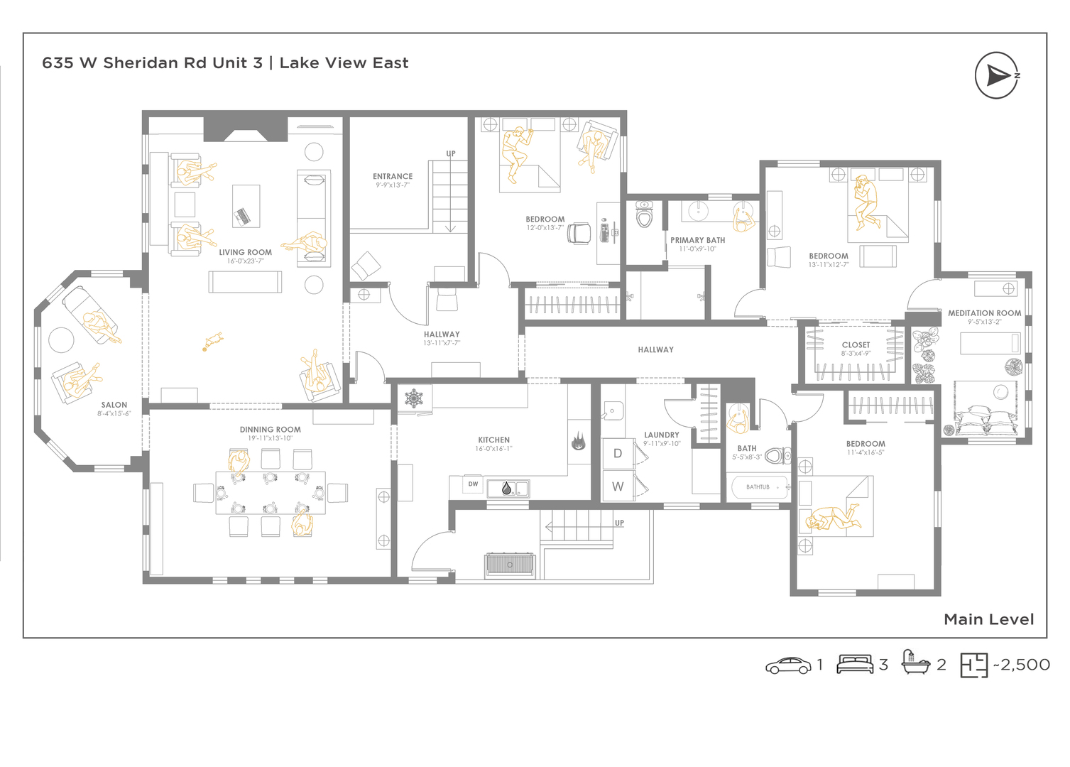 635 W Sheridan Road 3
