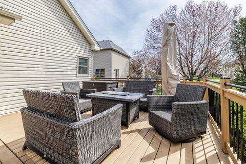 Tiny photo for 203 Cambridge Court, Oswego, IL 60543 (MLS # 12614615)