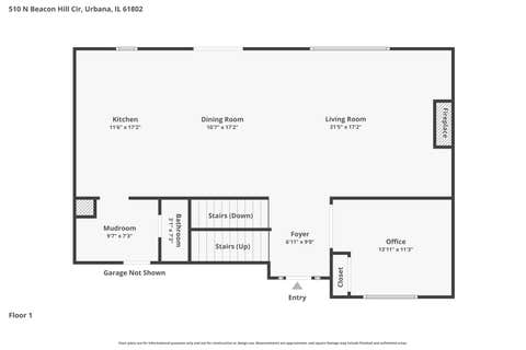 Tiny photo for 510 N Beacon Hill Circle, Urbana, IL 61802 (MLS # 12681877)