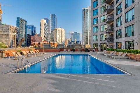 Tiny photo for 501 N Clinton Street #2105, Chicago, IL 60654 (MLS # 12759310)