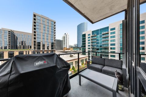 Tiny photo for 111 S Peoria Street #703, Chicago, IL 60607 (MLS # 12463753)