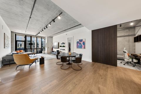 Tiny photo for 111 S Peoria Street #703, Chicago, IL 60607 (MLS # 12463753)