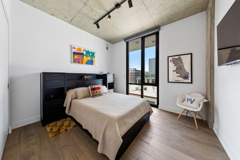 Tiny photo for 111 S Peoria Street #703, Chicago, IL 60607 (MLS # 12463753)