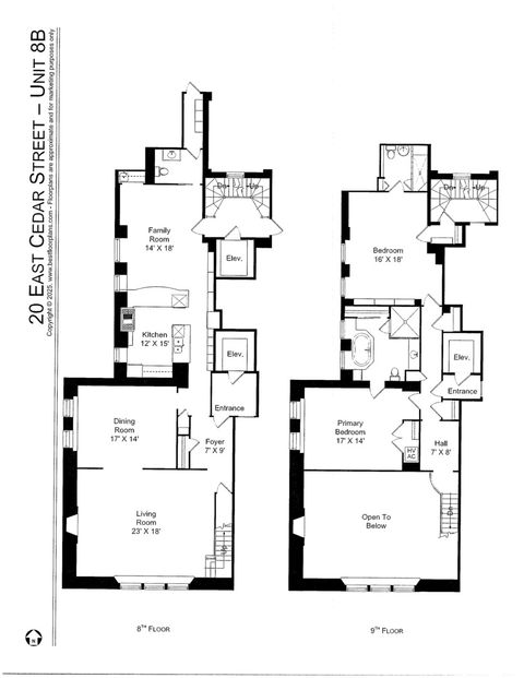 Tiny photo for 20 E Cedar Street #8B, Chicago, IL 60610 (MLS # 12431524)