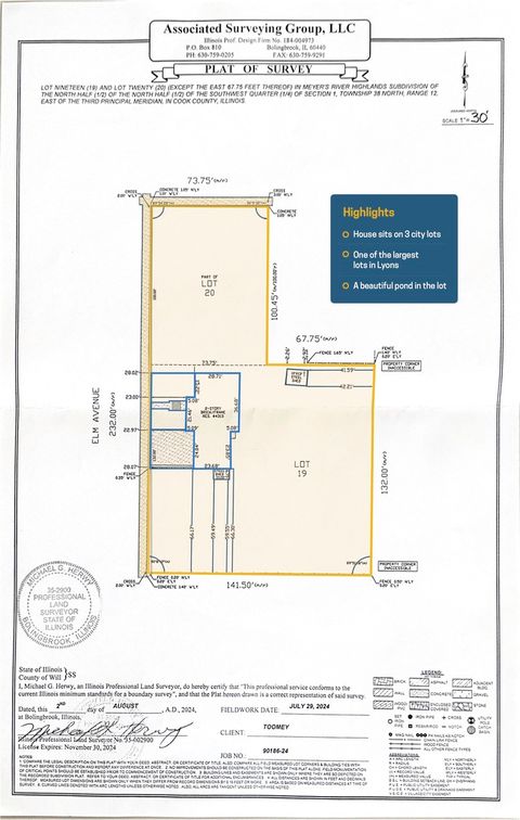 Tiny photo for 4313 Elm Avenue, Lyons, IL 60534 (MLS # 12513547)