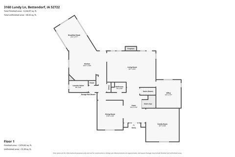 Tiny photo for 3160 Lundy Lane, Bettendorf, IA 52722 (MLS # 12649704)