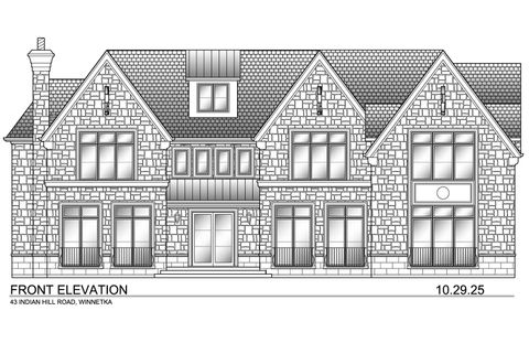 Tiny photo for 43 Indian Hill Road, Winnetka, IL 60093 (MLS # 12518536)