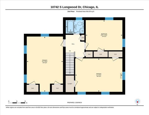Tiny photo for 10742 S Longwood Drive, Chicago, IL 60643 (MLS # 12739777)