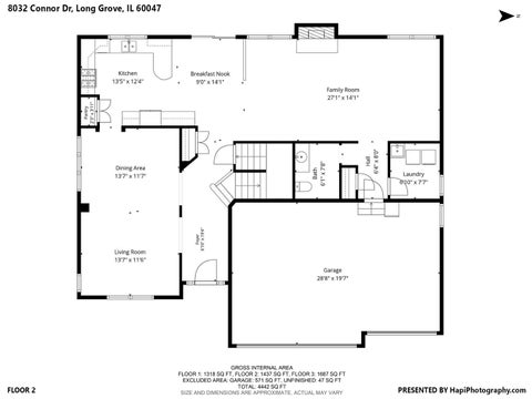 Tiny photo for 8032 Connor Court, Long Grove, IL 60047 (MLS # 12770512)